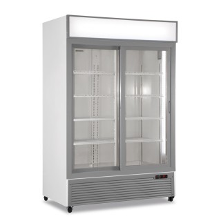 SELF SERVICE ΣΥΝΤΗΡΗΣΗ CL 1300 V2GC SL- ΓΚΡΙ  ΜΕ ΣΥΡΟΜΕΝΕΣ ΠΟΡΤΕΣ/ SLIDING DOUBLE KLIMAITALIA