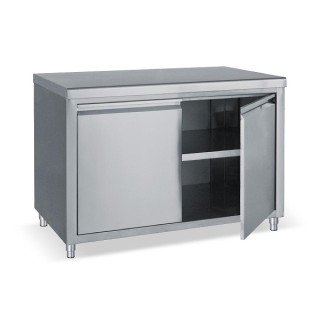 ΕΡΜΑΡΙΟ EO 140 INOX 1.40 x 0.70 x 0.85 ΜΕ ΑΝΟΙΓΟΜΕΝΕΣ ΠΟΡΤΕΣ
