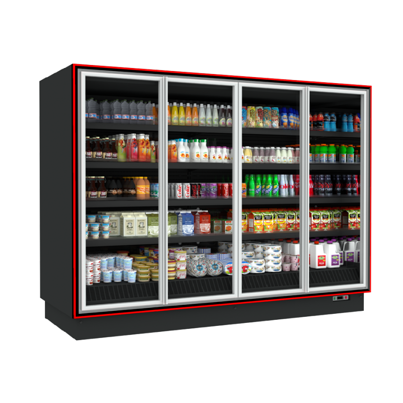 SELF SERVICE BALI K 3.20 x 0.75 x 2.20 DGD ME ΑΝΟΙΓΟΜΕΝΕΣ ΠΟΡΤΕΣ/ REMOTE/ ΧΩΡΙΣ ΜΗΧΑΝΗ